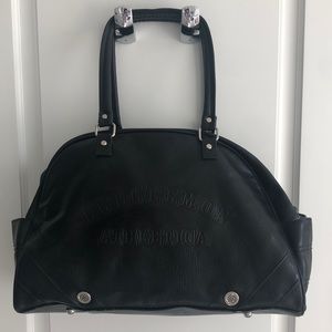 Lululemon black weekend / gym / duffle bag.